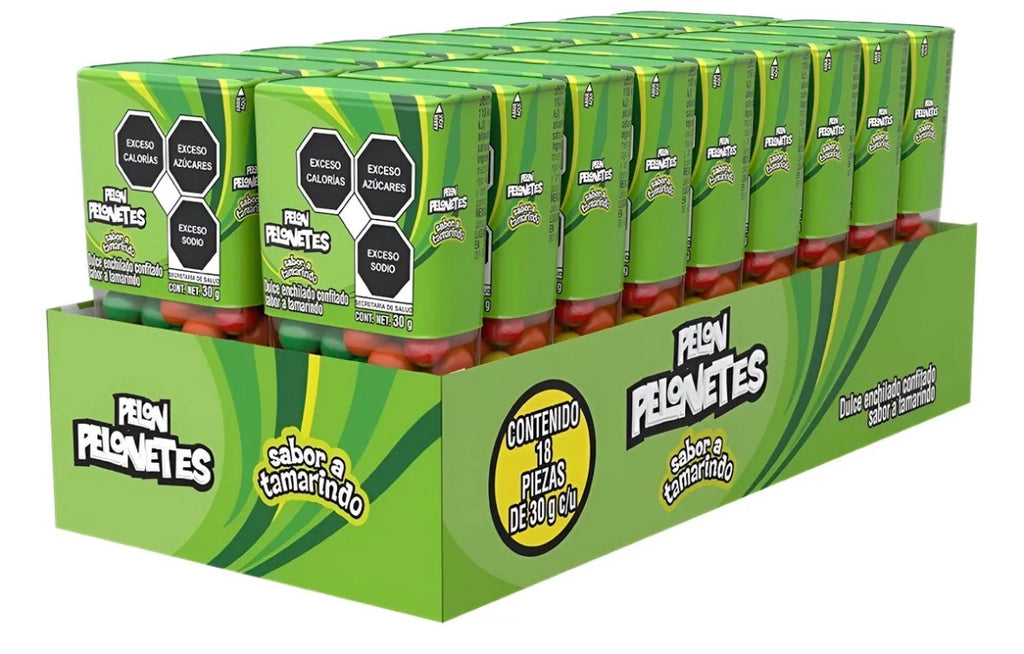 Dulce Enchilado Pelon Pelonetes 18 pzas