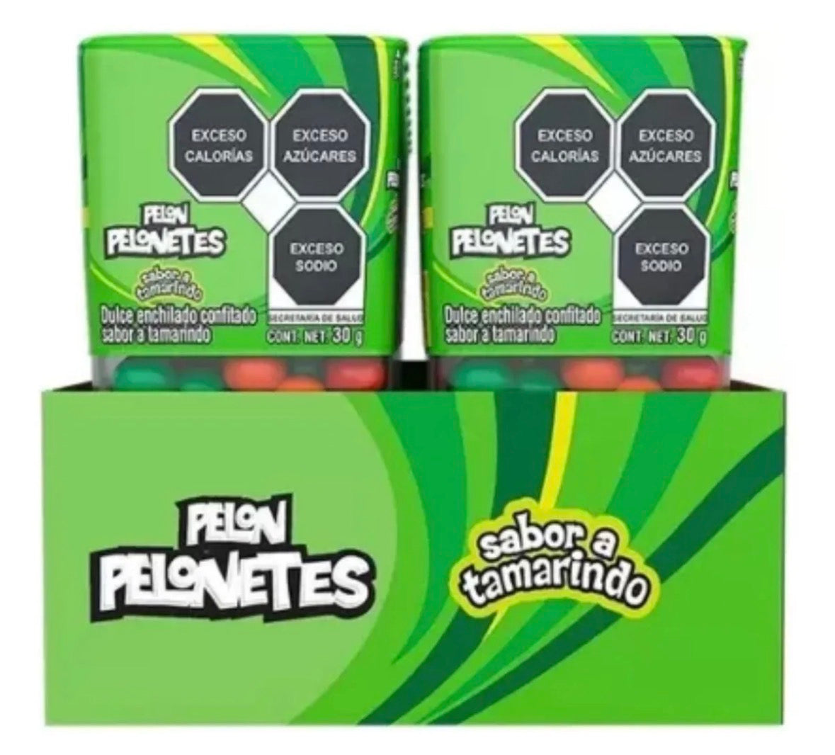 Dulce Enchilado Pelon Pelonetes 18 pzas