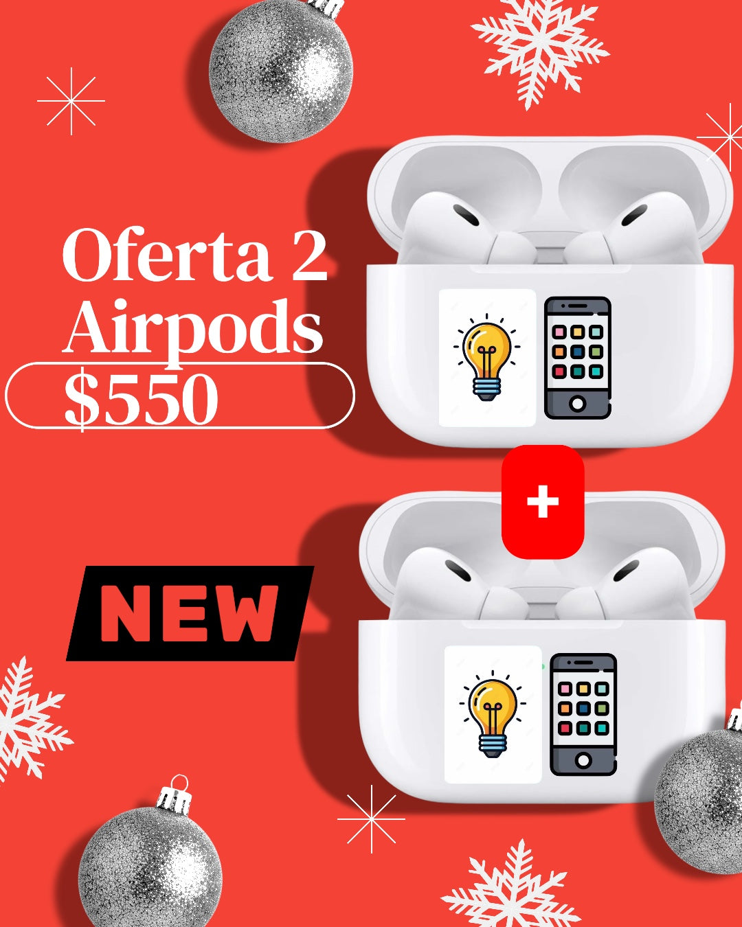 2 AirPods x $550