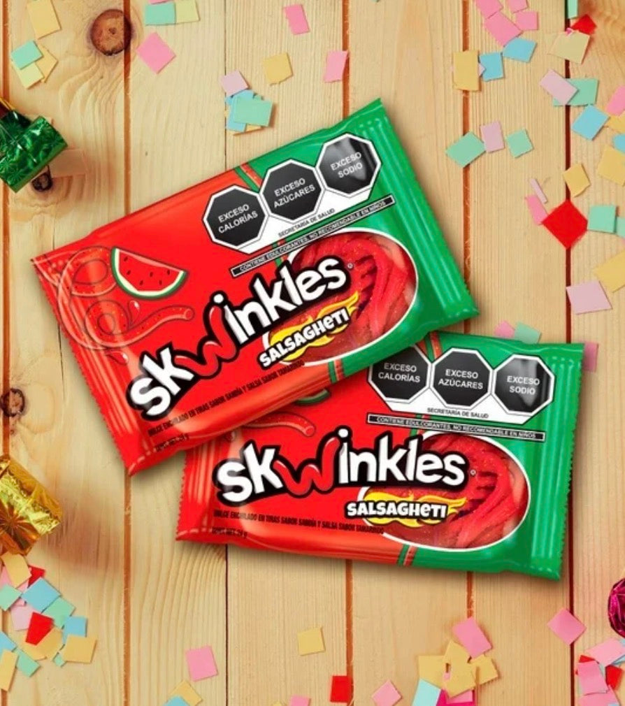 Skwinkles Salsagheti 24 paquetes total 576g