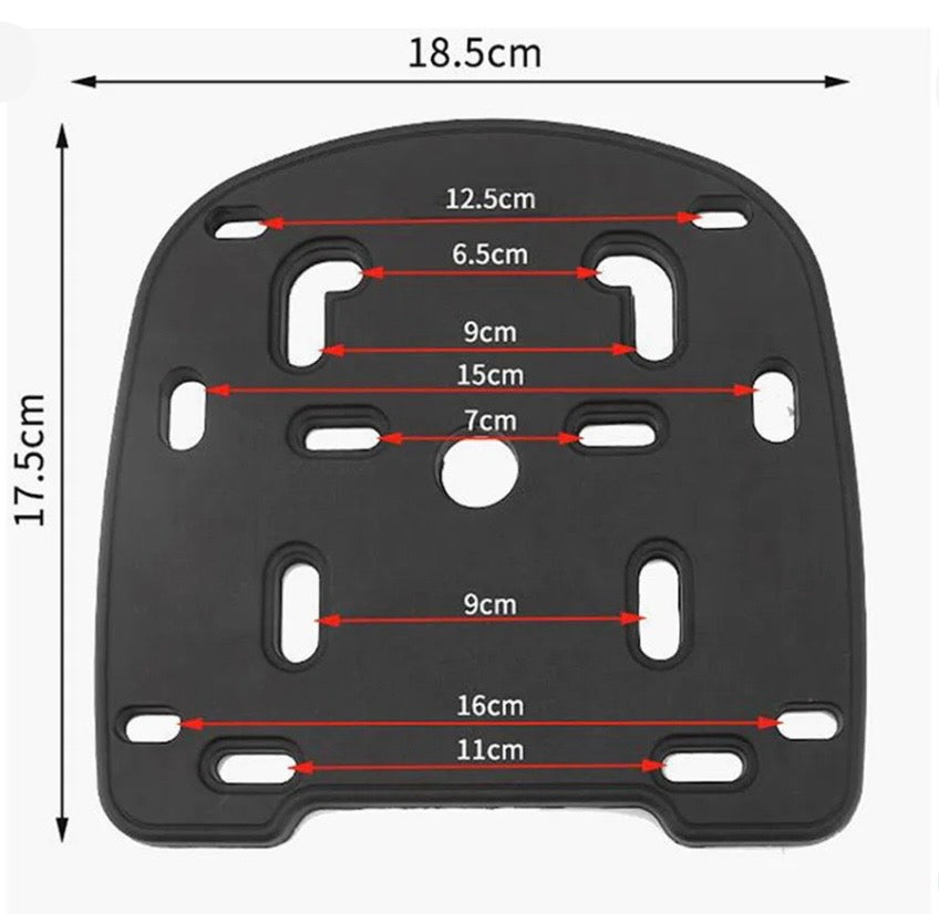 Base para Caja de Moto