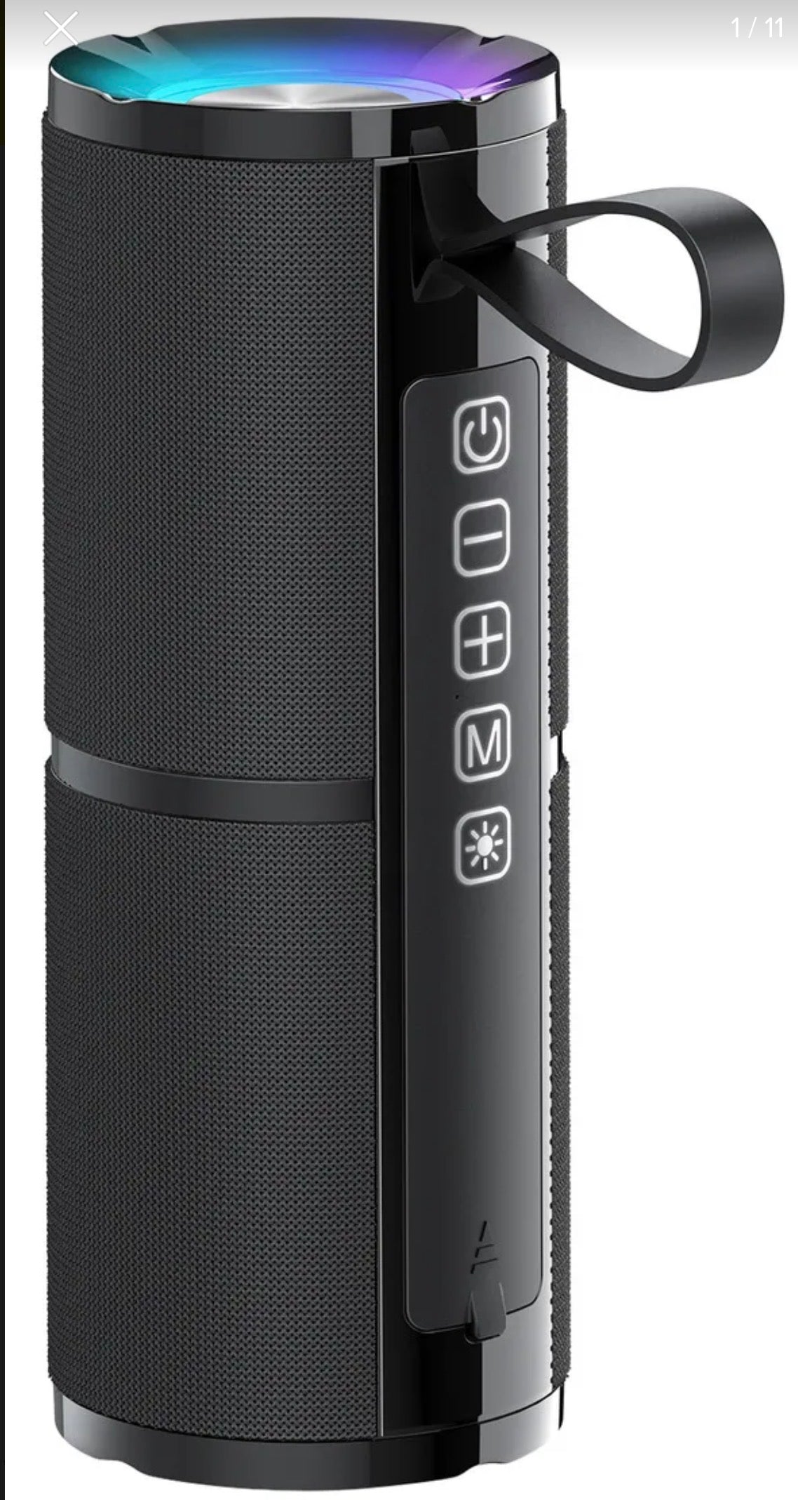 Bocina Portátil Bluetooth marca 1hora