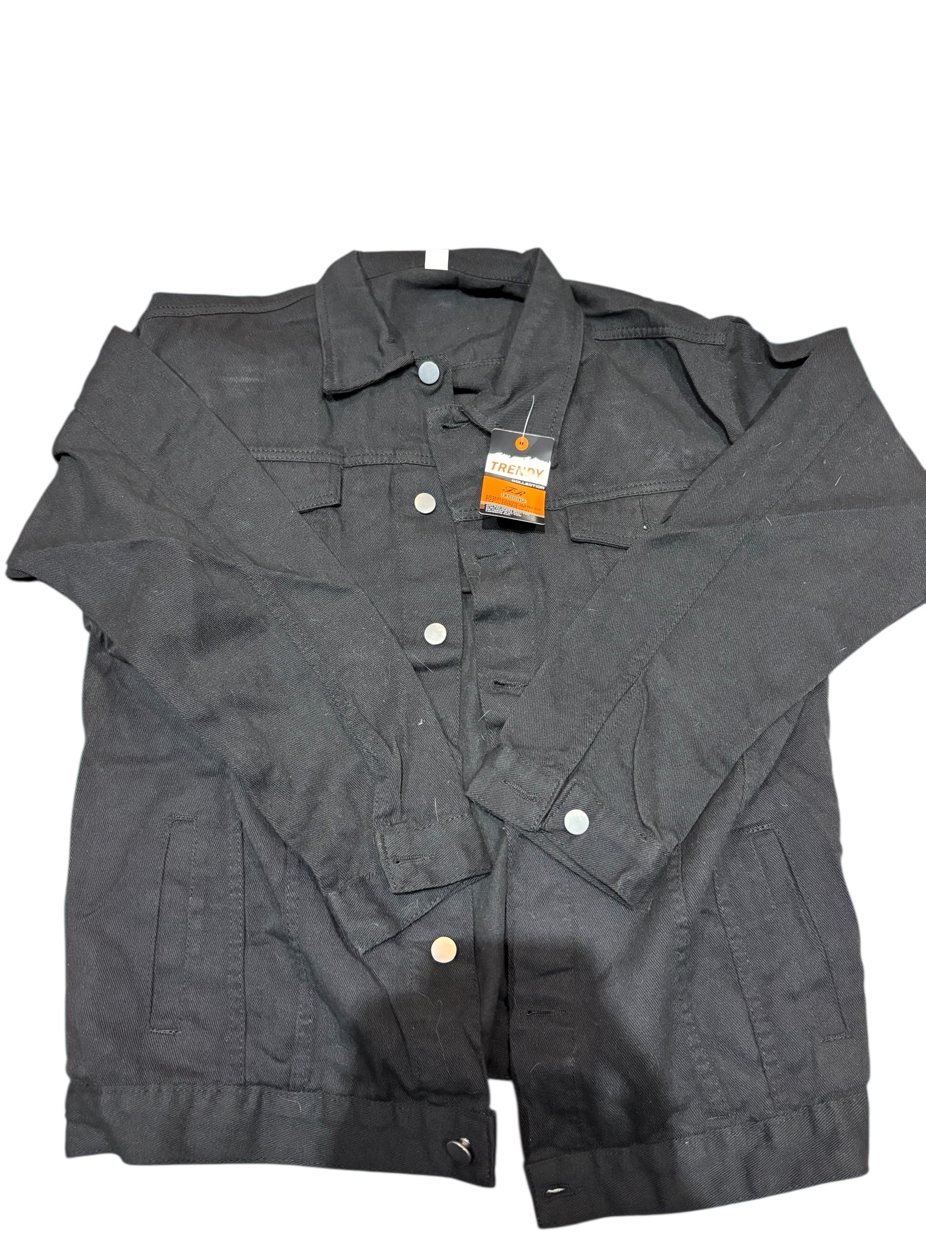 Chaqueta de Mezclilla Negra