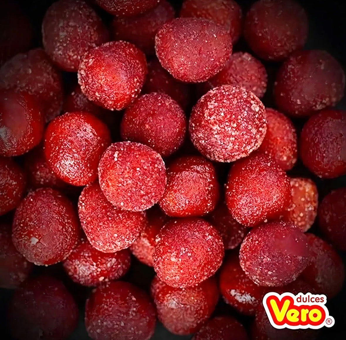 Pica Fresa Vero 200 Piezas Gomita Cubierta De Dulce Picoso